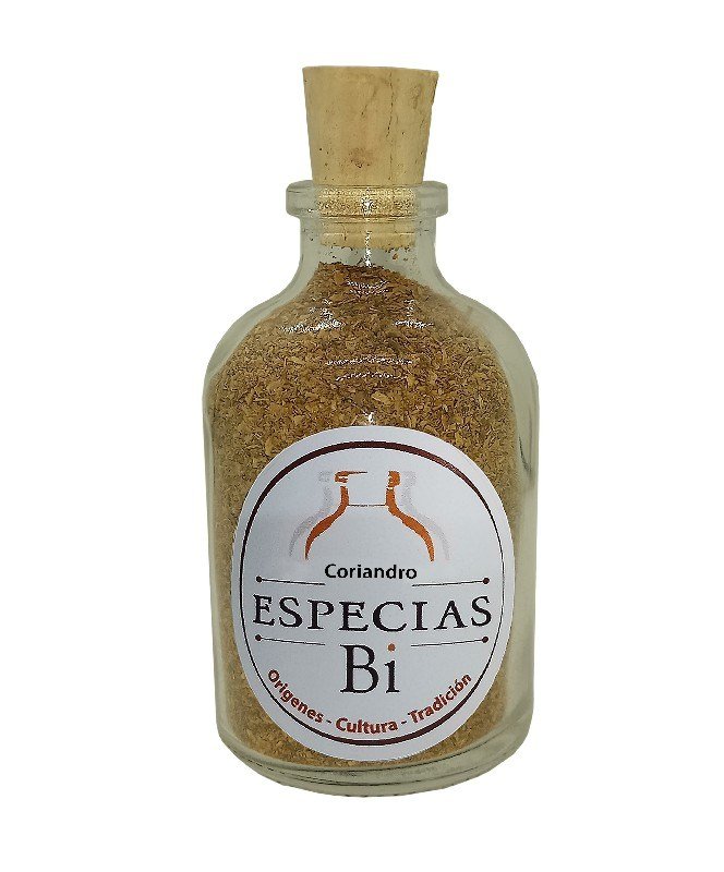 coriandro triturado